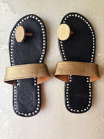 leather sandal