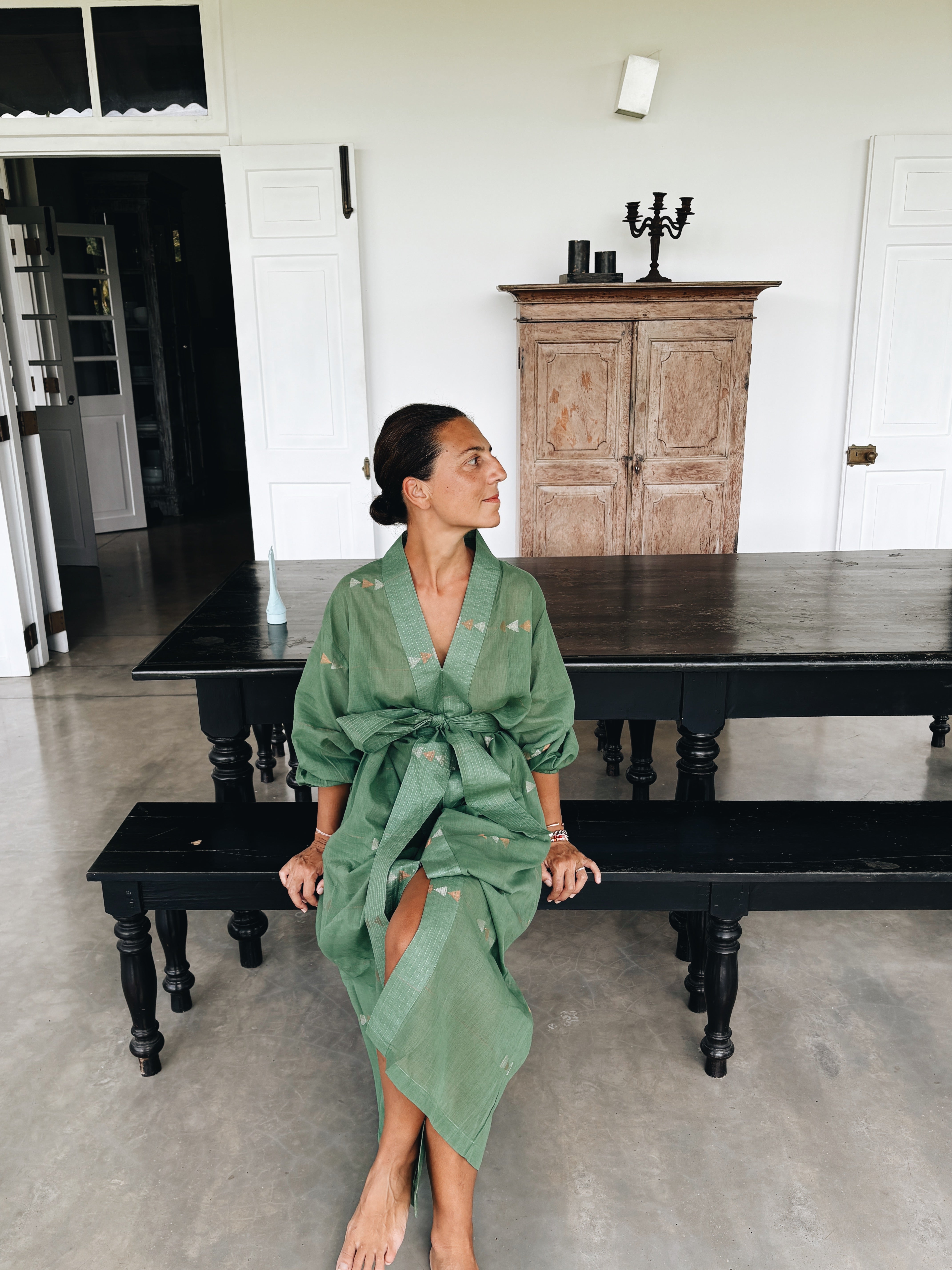 Sample long sleeve Jamdani 01