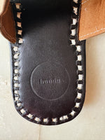 leather sandal