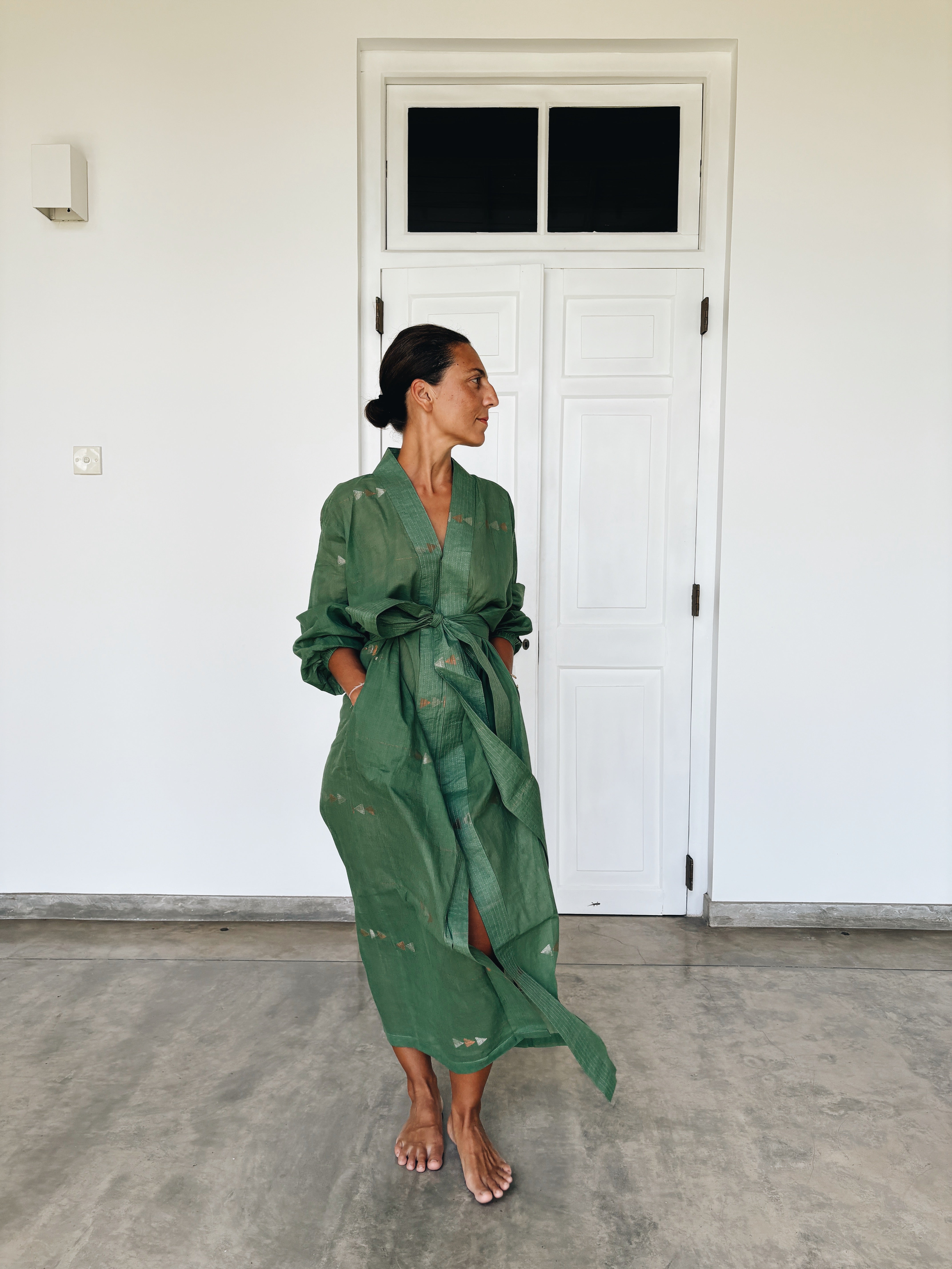 Sample long sleeve Jamdani 01