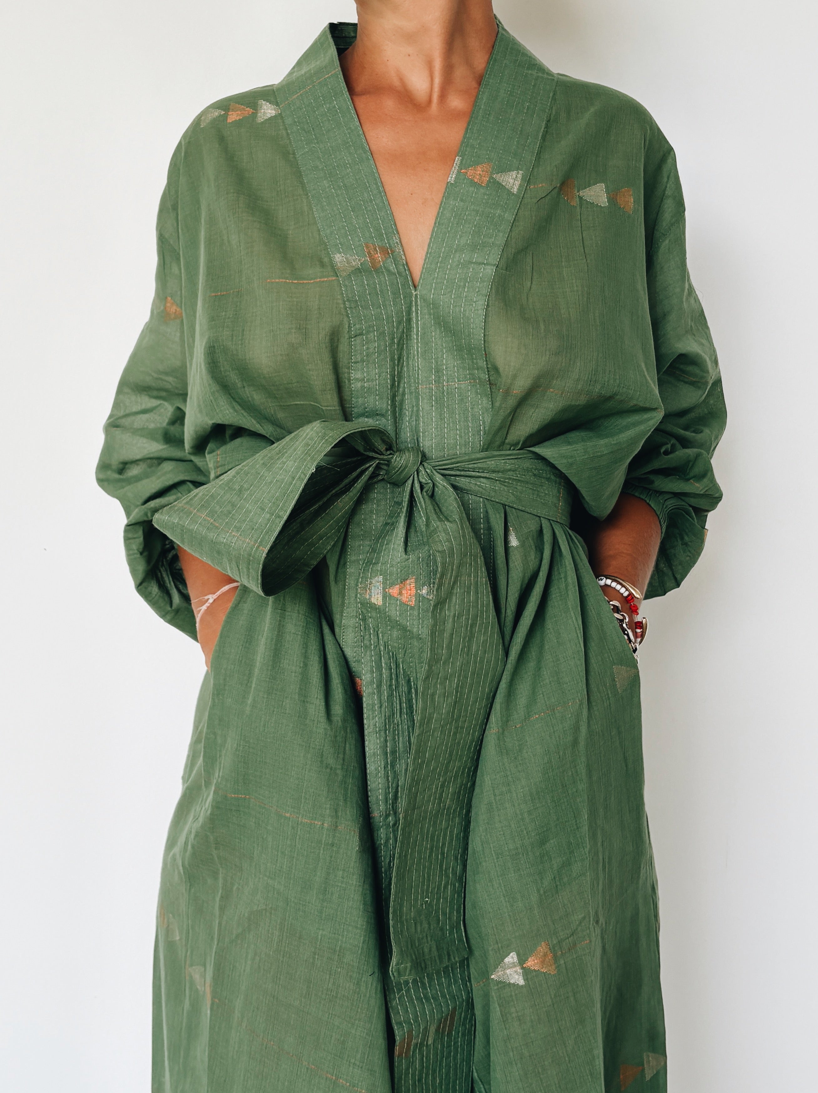 Sample long sleeve Jamdani 01