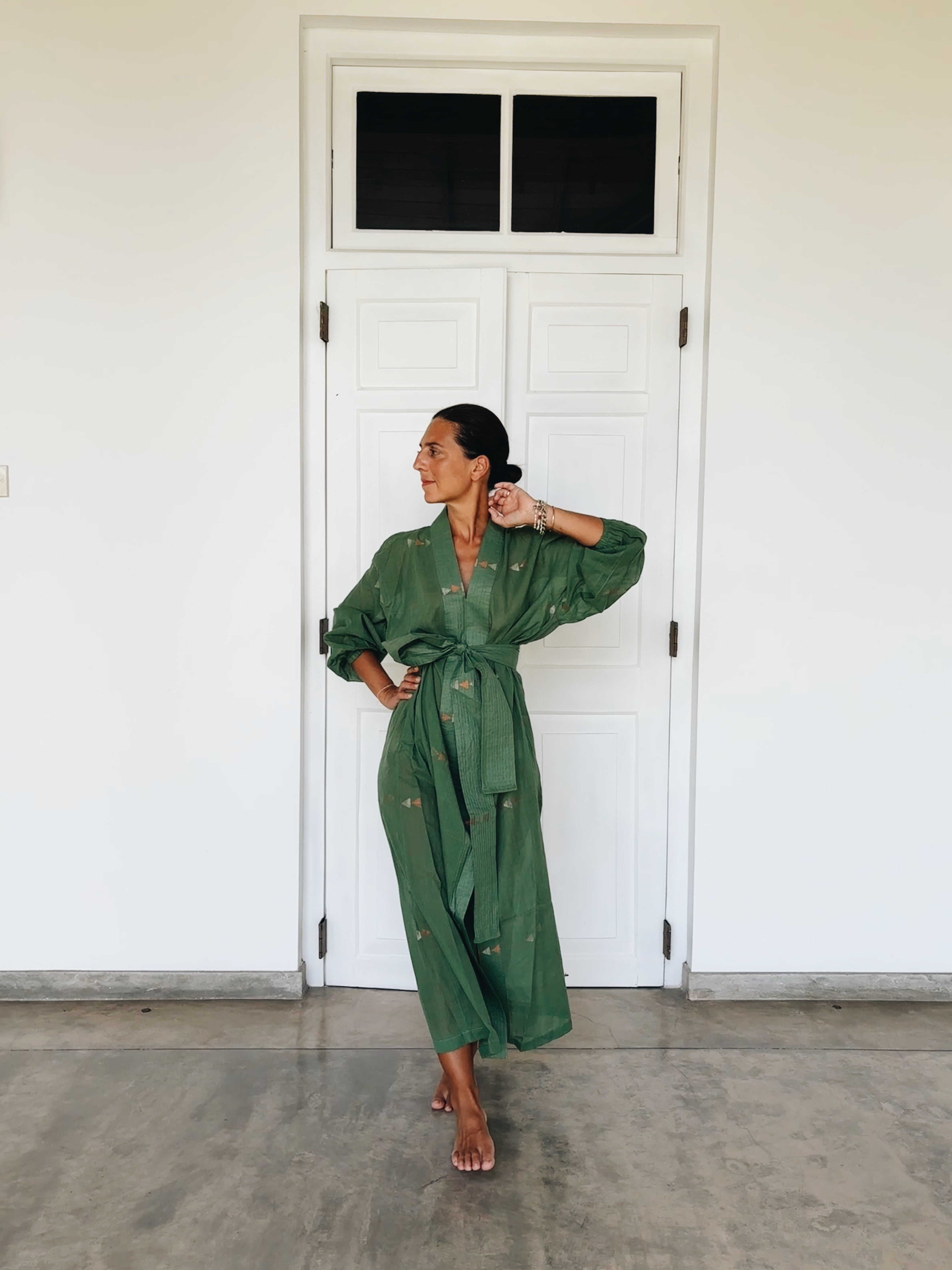 Sample long sleeve Jamdani 01