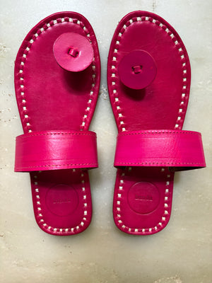 leather sandal