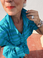 bundu x mikari blue stripe